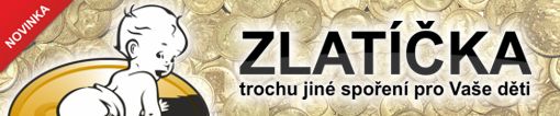 Zlatíčka - nový spořící program do zlata pro děti a mladistvé
