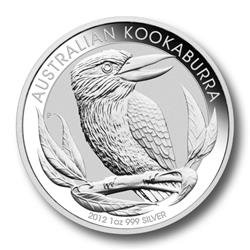 Stříbrná mince Kookaburra - 1 Oz 2013 - Líc