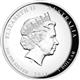 Stříbrná mince Lunární Série II - Rok Hada 2013 - 1 OZ (Austrálie) PROOF High Reliéf - Rub