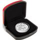 Stříbrná mince Lunární Série II - Rok Hada 2013 - 1 OZ (Austrálie) PROOF High Reliéf - Dárková kazeta