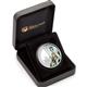 Stříbrná mince - 60. výročí korunovace královny Alžběty II 2013 1OZ PROOF - V originální dárkové kazetě