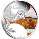 Sada stříbrných mincí ze série "Discover Australia" 2013 1oz Proof - Líc