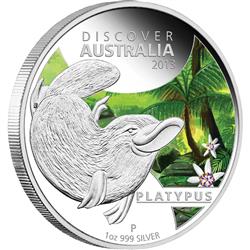 Stříbrná mince Ptakoysk 2013 1oz Proof - Líc 