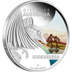 Stříbrná mince Ledňáček 2013 1oz Proof - Líc 