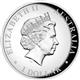 Stříbrná mince australský Ledňáček 2013 1oz Proof High Relief - Rub
