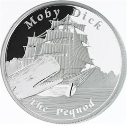 Stříbrná mince Peguod 2013 1oz Proof - Líc