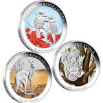 AUSTRALIAN OUTBACK 2013 Sada 3ks 1/2 Oz kolorovaných