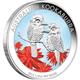 AUSTRALIAN OUTBACK 2013 Sada 3ks 1/2 Oz kolorovaných - Líc