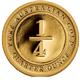 Port Phillip Kangaroo1/4oz Gold Proof Replica Medallion - Rub