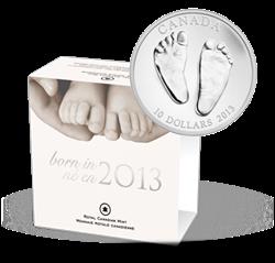 Stříbrná mince 1/2 oz - Welcome to the World (2013) - Líc