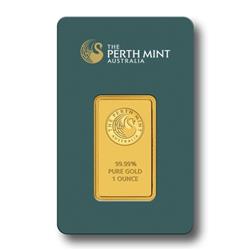 Zlatý slitek 1oz PM Kangaroo Austrálie - Líc