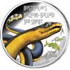 Yellow-Bellied Sea Snake 2013 1oz ze série smrtící a nebezpeční - Líc