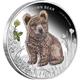 Sada stříbrných mincí "Forest Babies"(lesní mláďata) 2013 1/2oz. - Líc