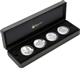 Sada stříbrných mincí 2012 - 1 OZ (Austrálie) PROOF High Reliéf - V dárkové kazetě