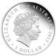 Australská megafauna - Procoptodon 2013 1oz Silver Proof Coin - Rub