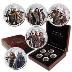 The Hobbit: The Desolation of Smaug Silver Coin Set