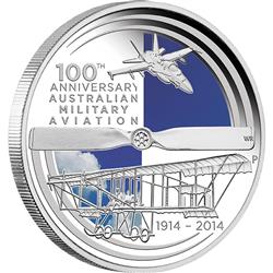 "100 let Australského vojenského letectva" 2014 1 Oz - Líc