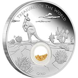 Poklady světa - Austrálie 2014 1oz Proof - Líc