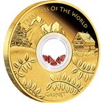 Zlatá mince Europe 2013 1oz Proof s granáty - líc