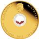 Zlatá mince Europe 2013 1oz Proof s granáty - Rub