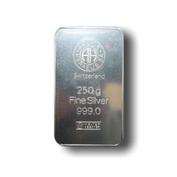 Stříbrný slitek 250g Líc