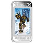 Stříbrná mince Transformers - Bumblebee 2014 1oz - Líc I