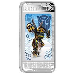 Stříbrná mince Transformers - Bumblebee 2014 1oz - Líc I