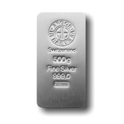 Stříbrný slitek 500g - Líc