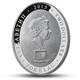 Sběratelská stříbrná mince kolorovaná - Rok kozy 2015 1 Oz - Rub