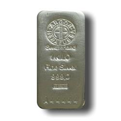 Stříbrný slitek 1kg - Líc