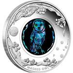 AUSTRALIAN OPAL SERIES – Sova australská 2014 1Oz - Líc