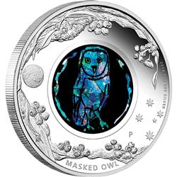 AUSTRALIAN OPAL SERIES – Sova australská 2014 1Oz - Líc