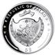 Stříbrná mince pozlacený "Year of the Goat" Rok Kozy 1 oz 2015 Proof High Relief - Rub