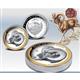 Stříbrná mince pozlacený "Year of the Goat" Rok Kozy 1 oz 2015 Proof High Relief - komplet