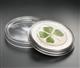 Stříbrná mince čtyřlístek pro štěstí 2015 Four leaf clover ounce of luck 1 oz Palau Proof - v plastové kapsli