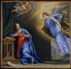 Stříbrná mince Philippe de Champaigne : Zvěstování ( Annunciation ). Swarovski 3 oz 2014  Proof - motiv
