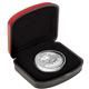 Stříbrná mince Lunární Série II - Rok Kozy 2015 - 1 oz Proof High Relief - v dárkové kazetě