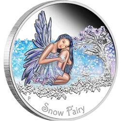 Stříbrná mince Sněhová víla Snow Fairy 2015 1/2 oz Proof - Líc