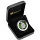 Stříbrná kolorovaná mince - Australian Age of Dinosaurus - Minmi 2015 1oz  Proof ( věk dinosaurů ) - v dárkové kazetě