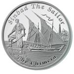 Stříbrná mince  The Chimera 2015 1oz silver Proof ( Série slavné lodě, které nikdy nevypluly) - Líc