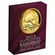 Zlatá mince Australský klokan (Australian Kangaroo) 2015 - 1oz Gold Proof High Relief  - krabička