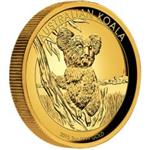 Zlatá mince Australský kolala 2015 Australian Koala - 2 oz Gold Proof High Relief - Líc