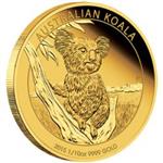 Zlatá mince Australský kolala 2015 Australian Koala - 1/10 oz Gold Proof - Líc