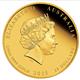 Zlatá mince HRH Princezna Charlotte ( Princess Charlotte) 2015 - 1/4 oz Gold Proof  - Rub