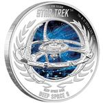 Stříbrná mince Star Trek: Deep Space Nine -  Deep Space Nine 9  1oz  Proof 2015 - Líc