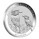 Sada dvou stříbrných mincí "Australian Kookaburra 2017" 1 Oz Proof  a 1 Oz Bullion - Ledňáček australský 2017 - Líc Proof