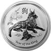 Stříbrná mince "Year of the Dog" 2018 1 kg - Rok Psa - Australská lunární série II - Líc